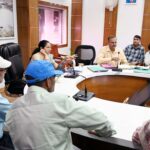 District Magistrate Nikita Khandelwal conducting hearing on Panchayat election reservation objections in Tehri Garhwal